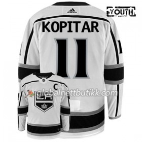 Los Angeles Kings Hockeydrakt ANZE KOPITAR 11 Hvit Adidas Authentic - Barn